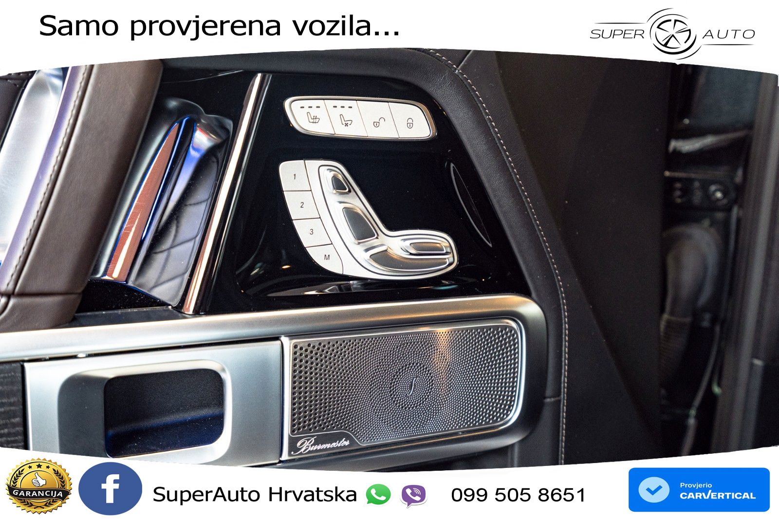 Mercedes G 450d Long (367 KS) 4MATIC 9G-TRONIC Superior ACC+HEAD+4xGR SJED+360+PANO