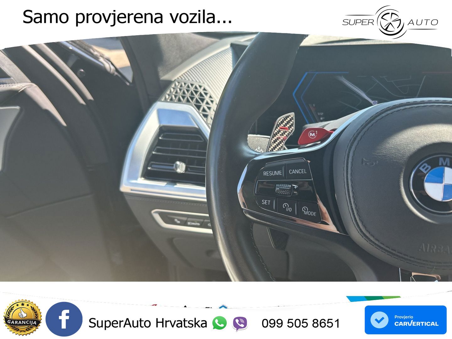BMW XM 50e (476 KS) M xDrive M Steptronic LED+GR SJED+ACC