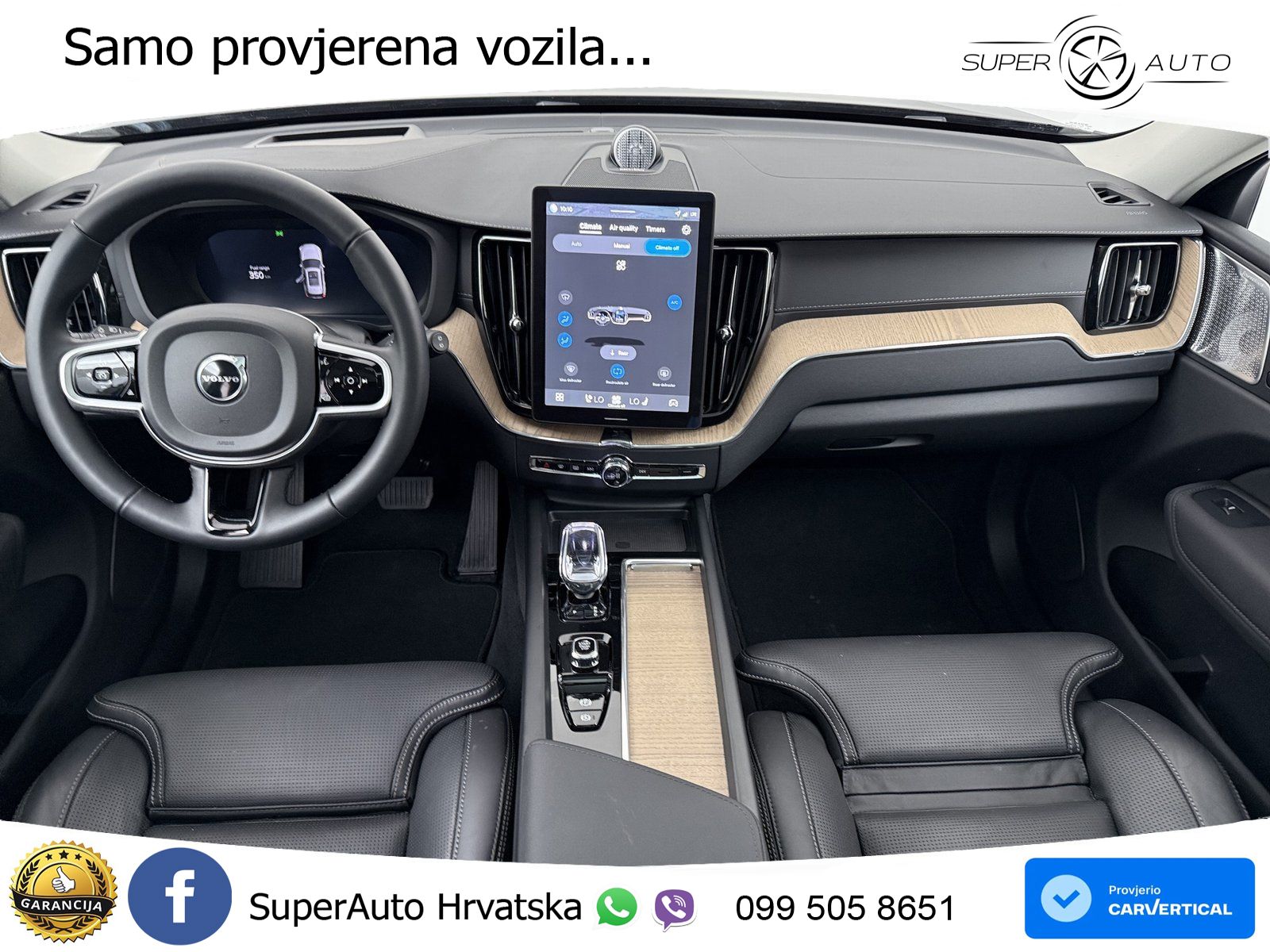 Volvo XC60 B5 Benzin AWD Geartronic ZRAČNI+ACC+GR SJED+KAM+PANO
