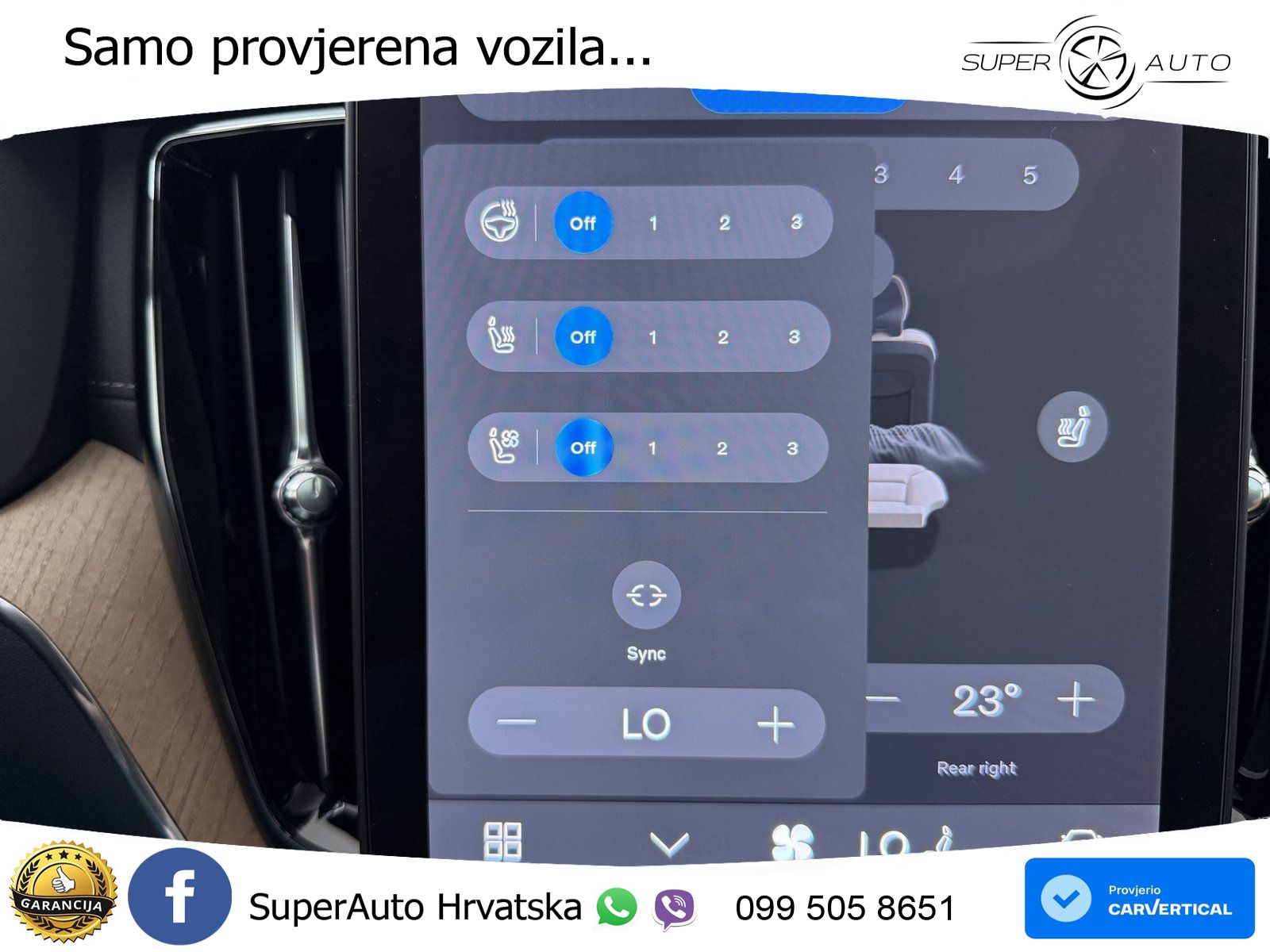 Volvo XC60 B5 Benzin AWD Geartronic ZRAČNI+ACC+GR SJED+KAM+PANO