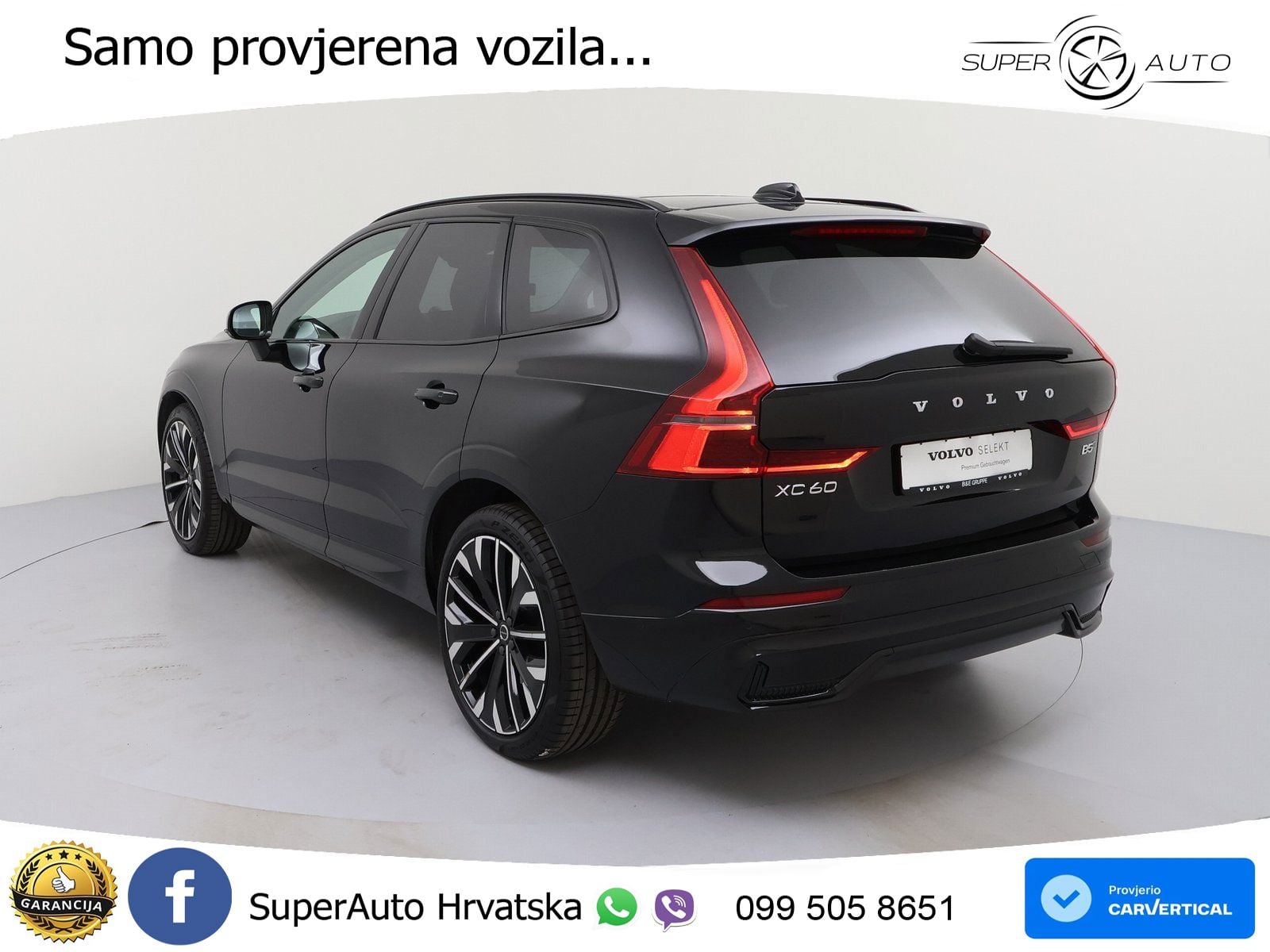 Volvo XC60 B5 Benzin AWD Geartronic ZRAČNI+ACC+GR SJED+KAM+PANO