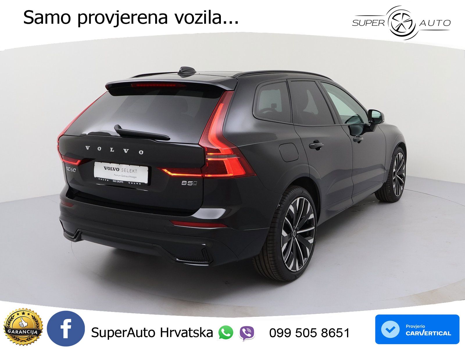 Volvo XC60 B5 Benzin AWD Geartronic ZRAČNI+ACC+GR SJED+KAM+PANO