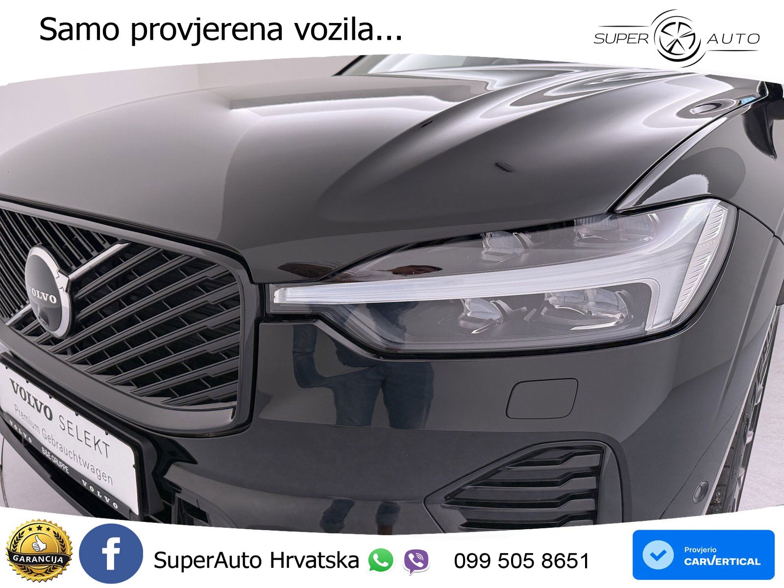 Volvo XC60 B5 Benzin AWD Geartronic ZRAČNI+ACC+GR SJED+KAM+PANO