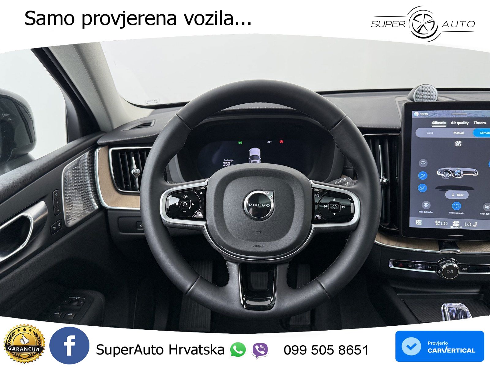 Volvo XC60 B5 Benzin AWD Geartronic ZRAČNI+ACC+GR SJED+KAM+PANO