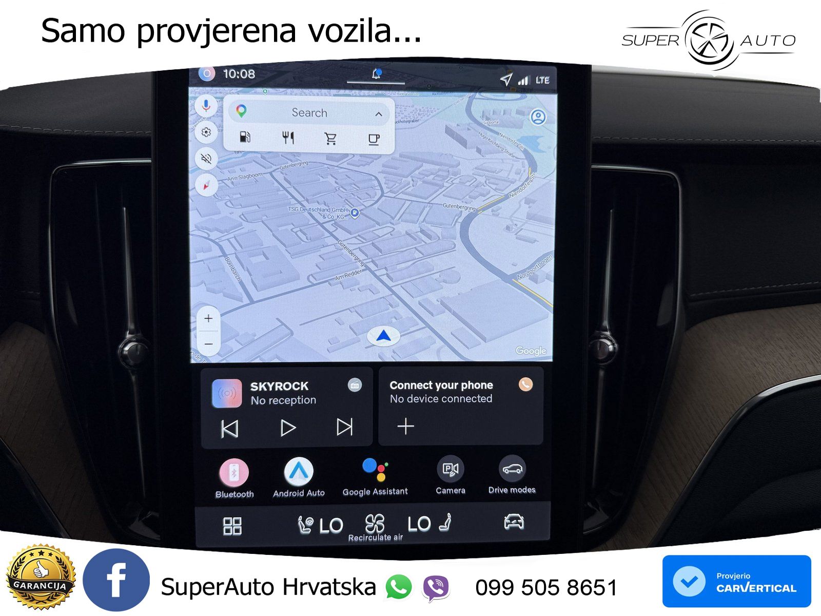 Volvo XC60 B5 Benzin AWD Geartronic ZRAČNI+ACC+GR SJED+KAM+PANO