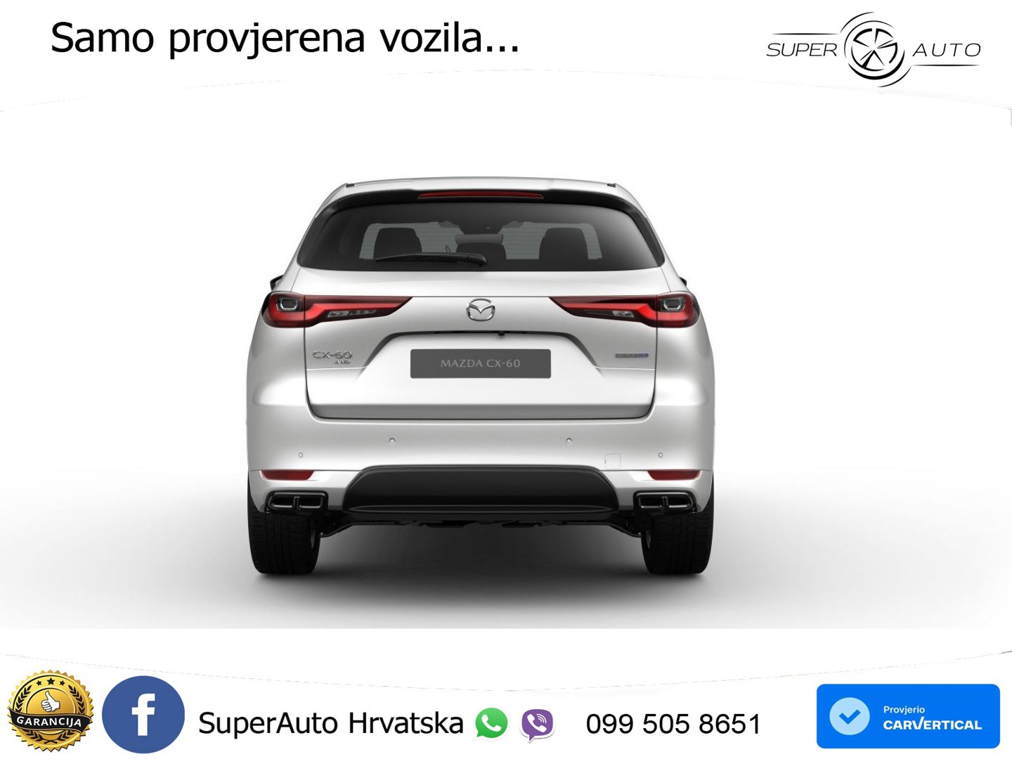 Mazda CX-60 2.5 e-Skyactiv (328 KS) AWD Automatic LED+GR SJED+ACC