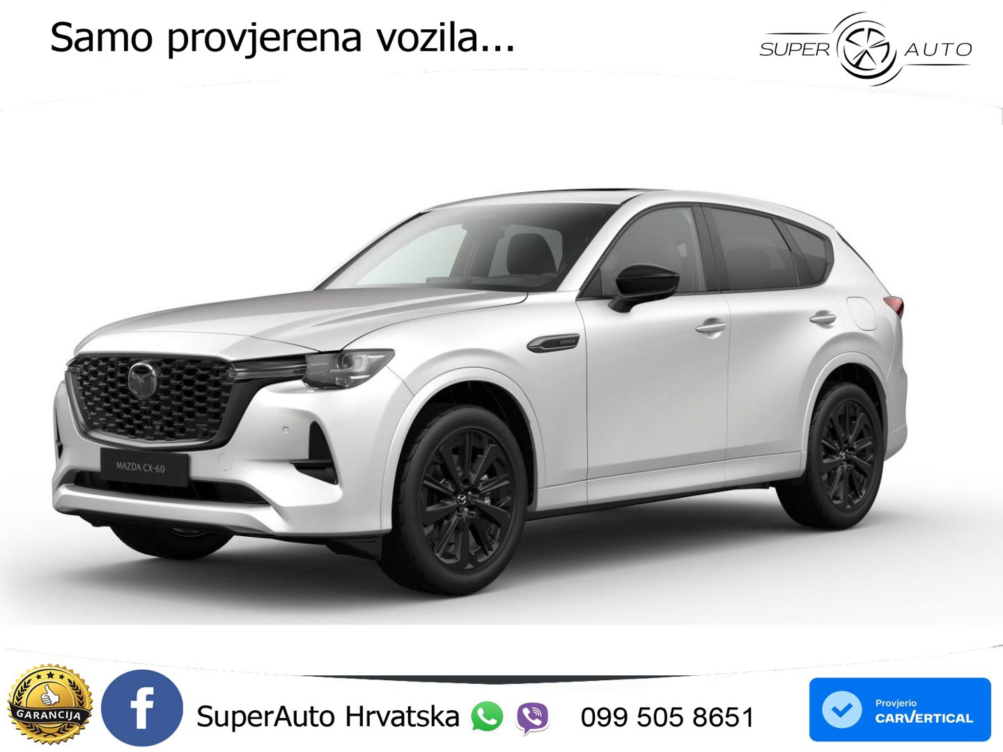 Mazda CX-60 2.5 e-Skyactiv (328 KS) AWD Automatic LED+GR SJED+ACC