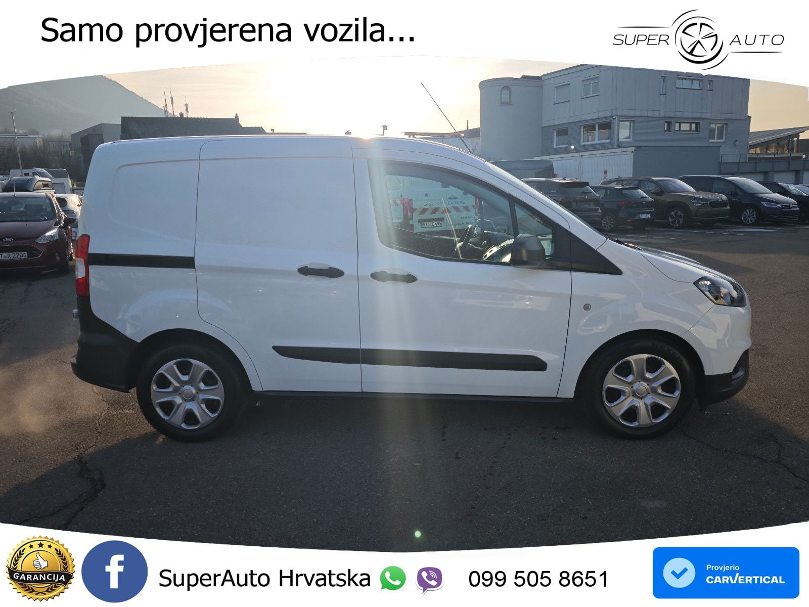 Ford Transit Courier Trend 100PS #AHK-KLIMA-TEMPOMAT 101 KS