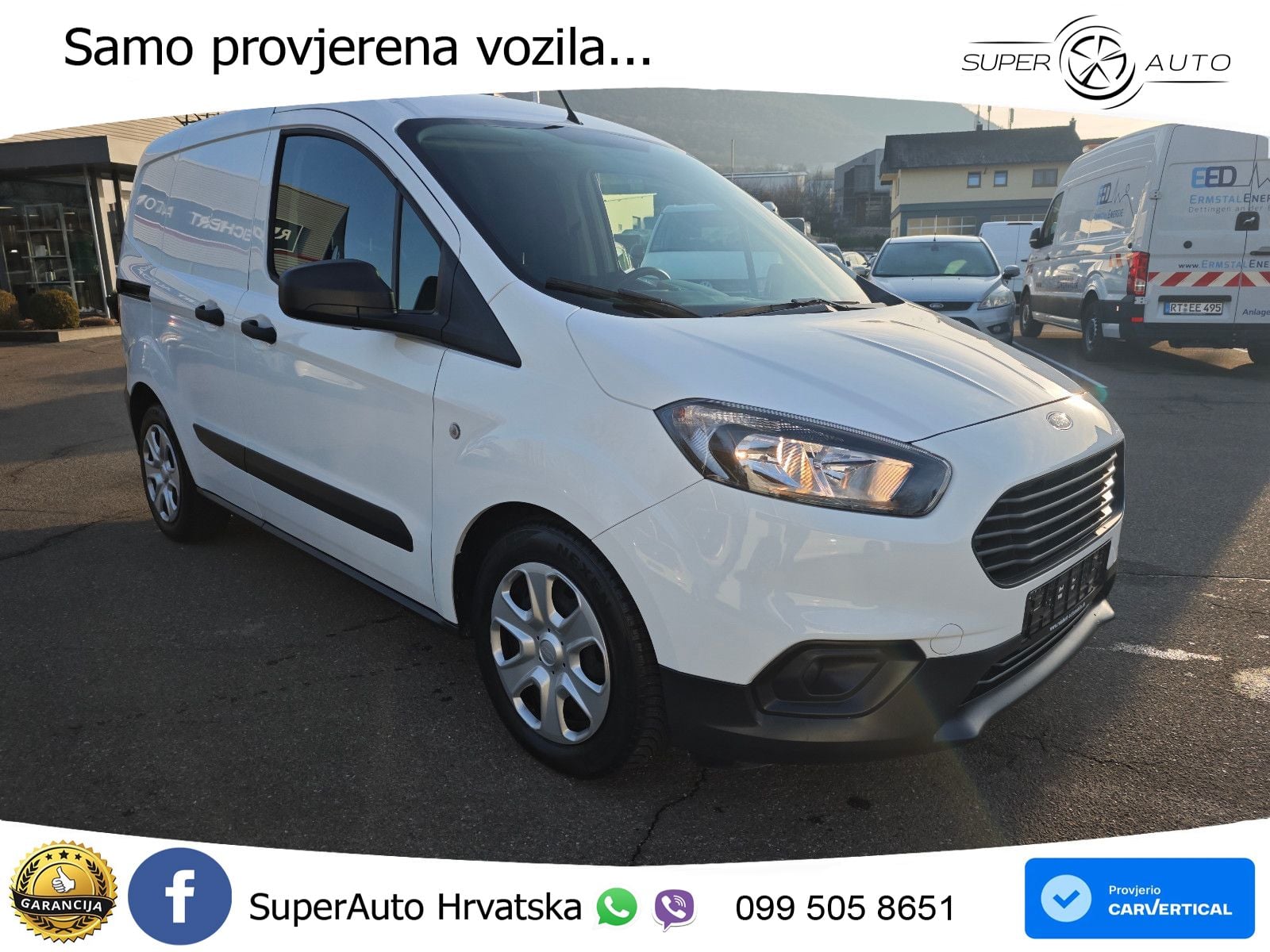 Ford Transit Courier Trend 100PS #AHK-KLIMA-TEMPOMAT 101 KS