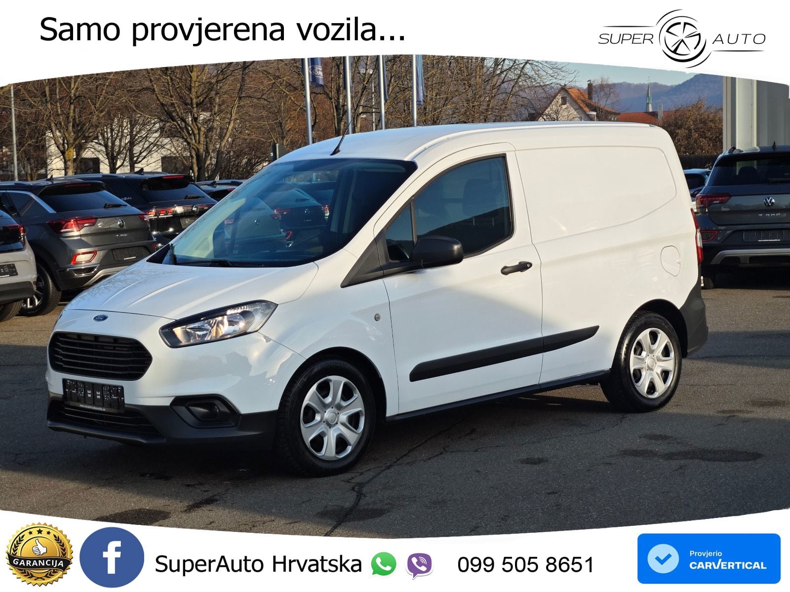 Ford Transit Courier Trend 100PS #AHK-KLIMA-TEMPOMAT 101 KS