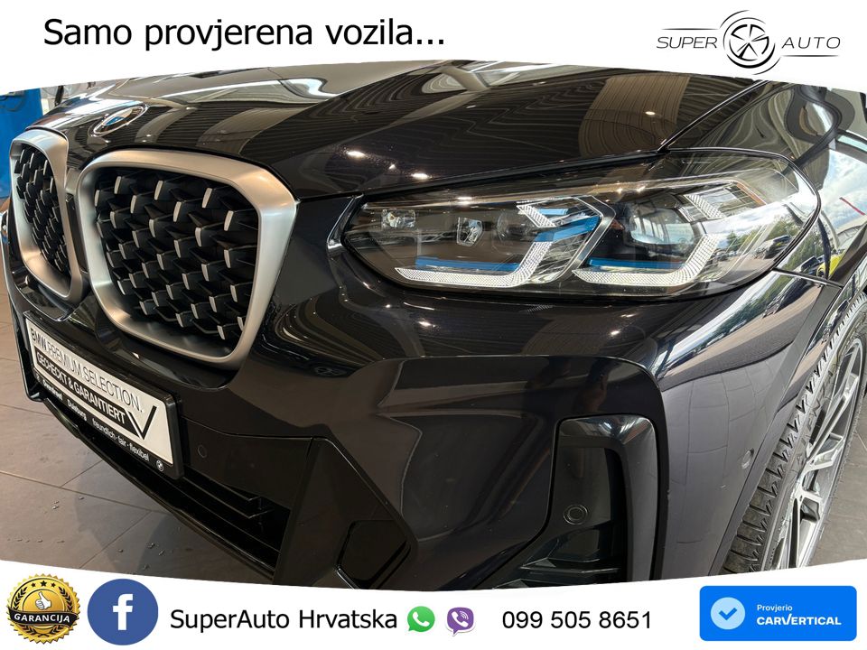 BMW X4 30d (286 KS) xDrive Steptronic LED+GR SJED+ACC