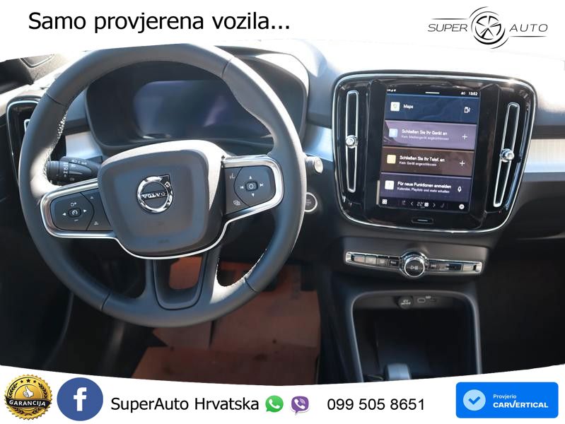 Volvo XC40 2.0 B3 163 KS Automatic LED+GR SJED+ACC