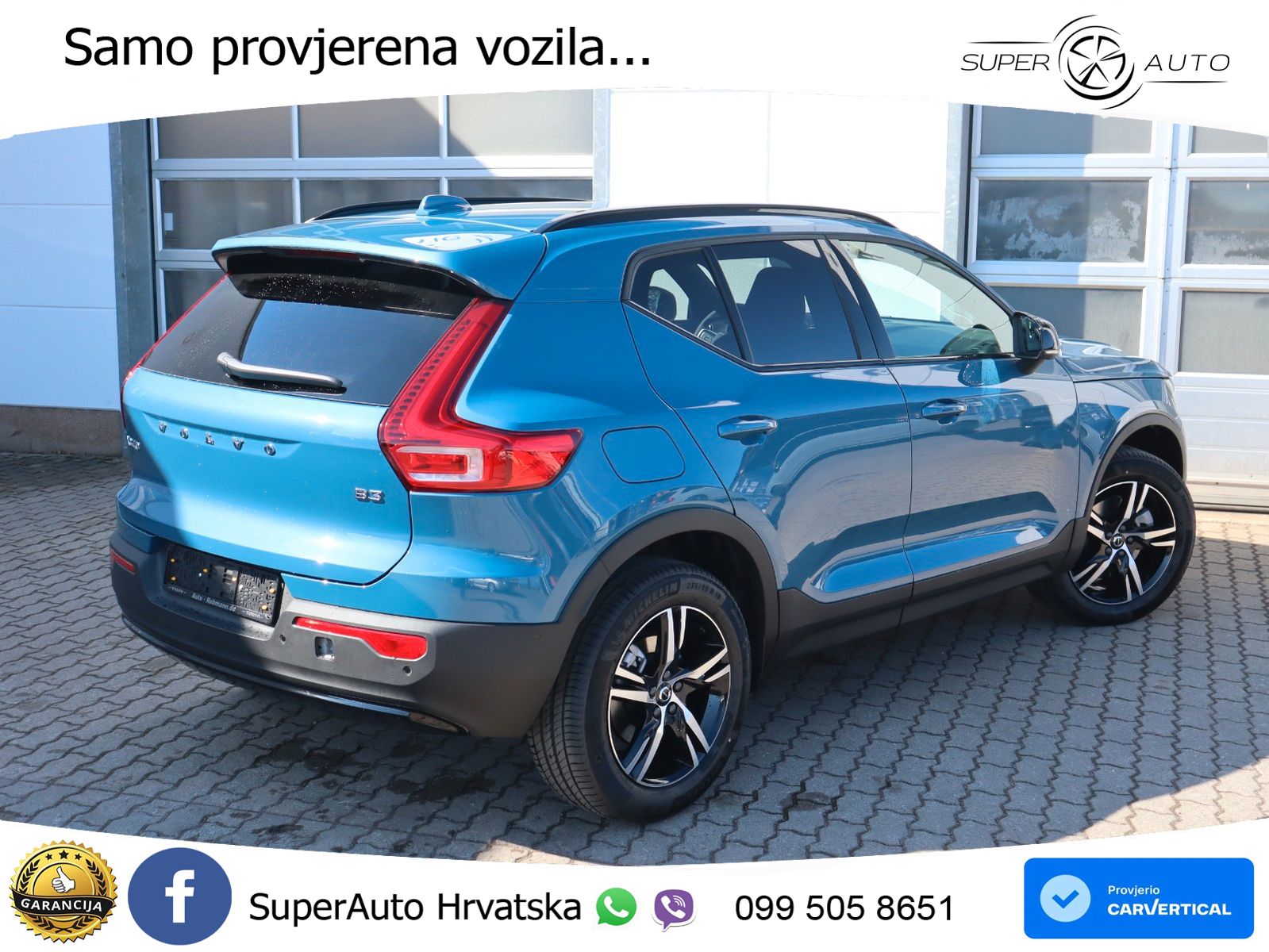 Volvo XC40 2.0 B3 163 KS Automatic LED+GR SJED+ACC