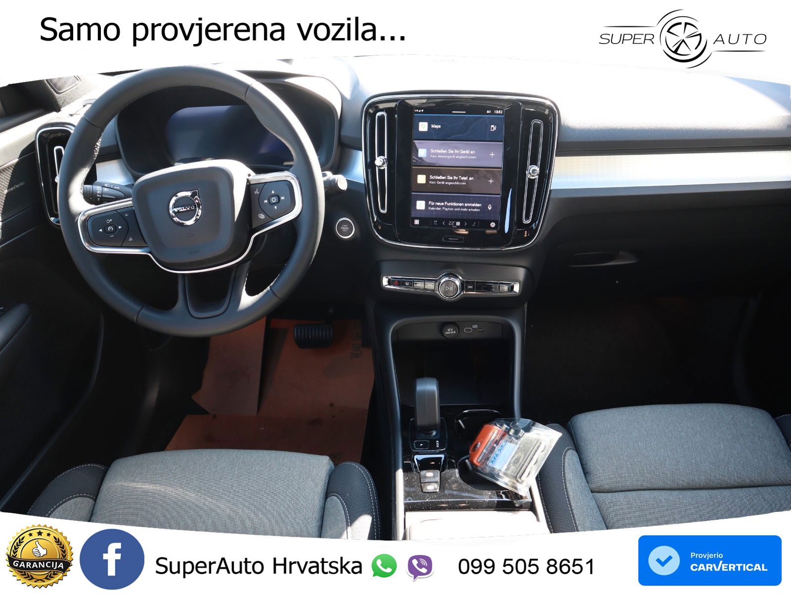 Volvo XC40 2.0 B3 163 KS Automatic LED+GR SJED+ACC