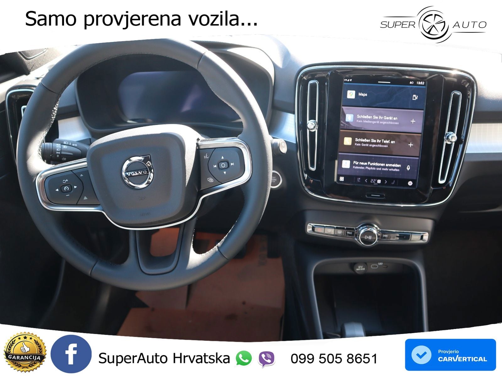 Volvo XC40 2.0 B3 163 KS Automatic LED+GR SJED+ACC