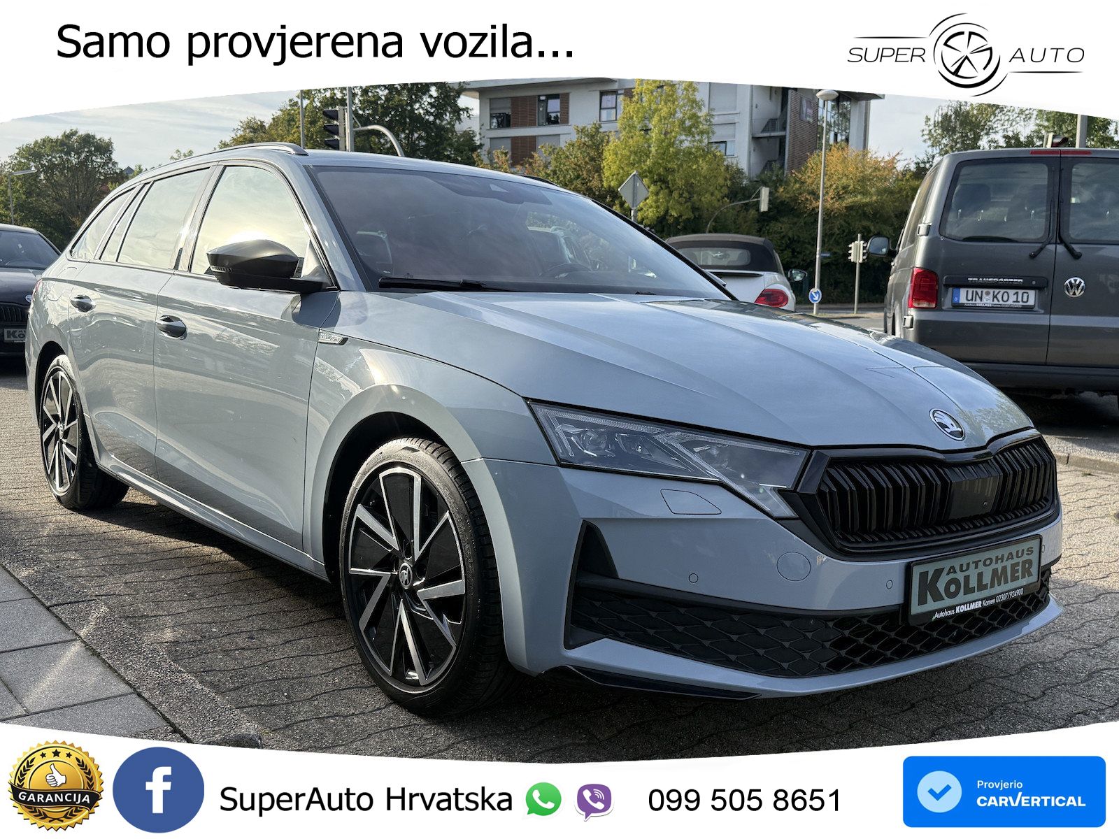 Škoda Octavia Combi 2.0 TDI (150 KS) DSG SportLine LED+GR SJED+ACC