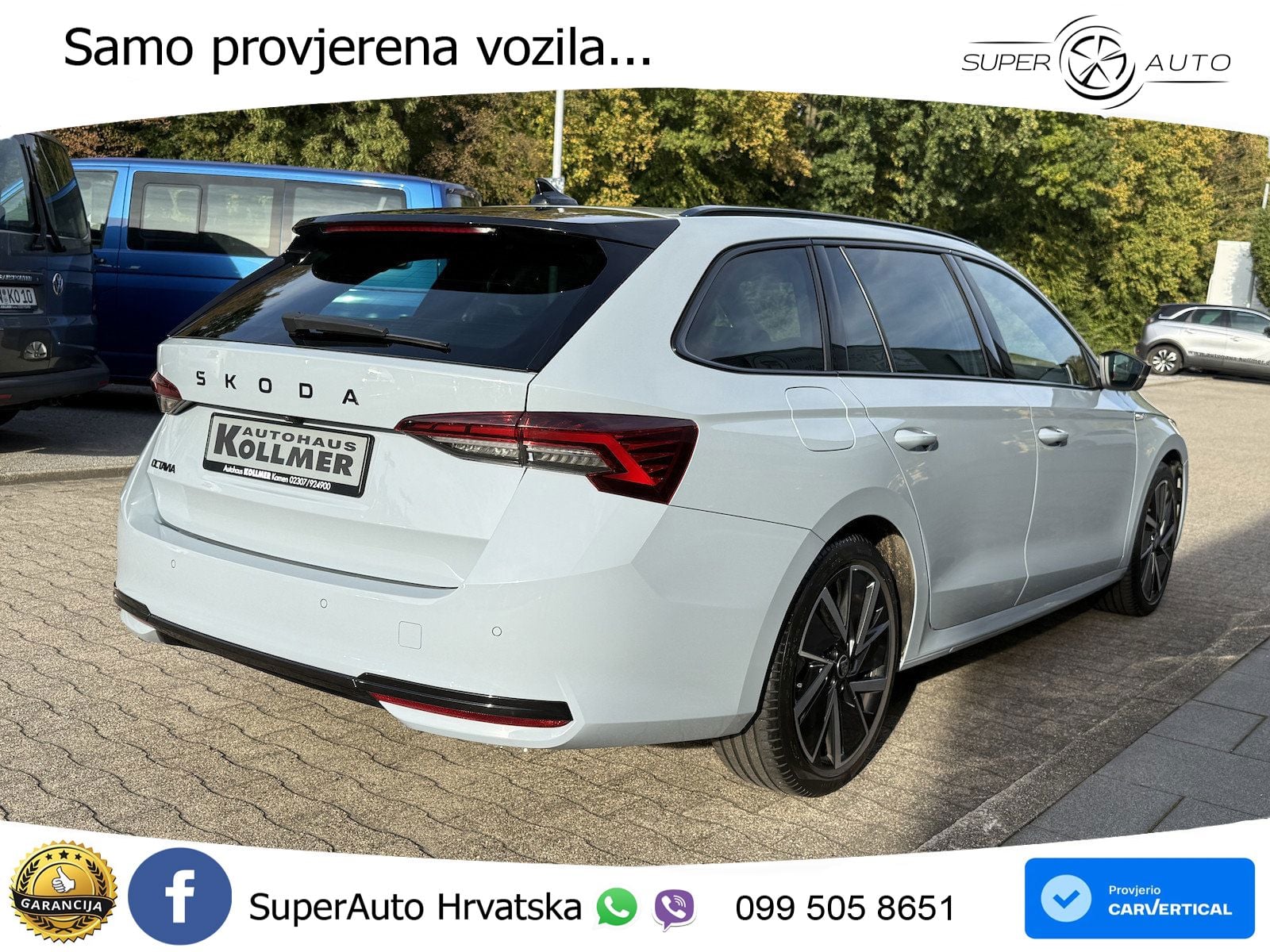 Škoda Octavia Combi 2.0 TDI (150 KS) DSG SportLine LED+GR SJED+ACC