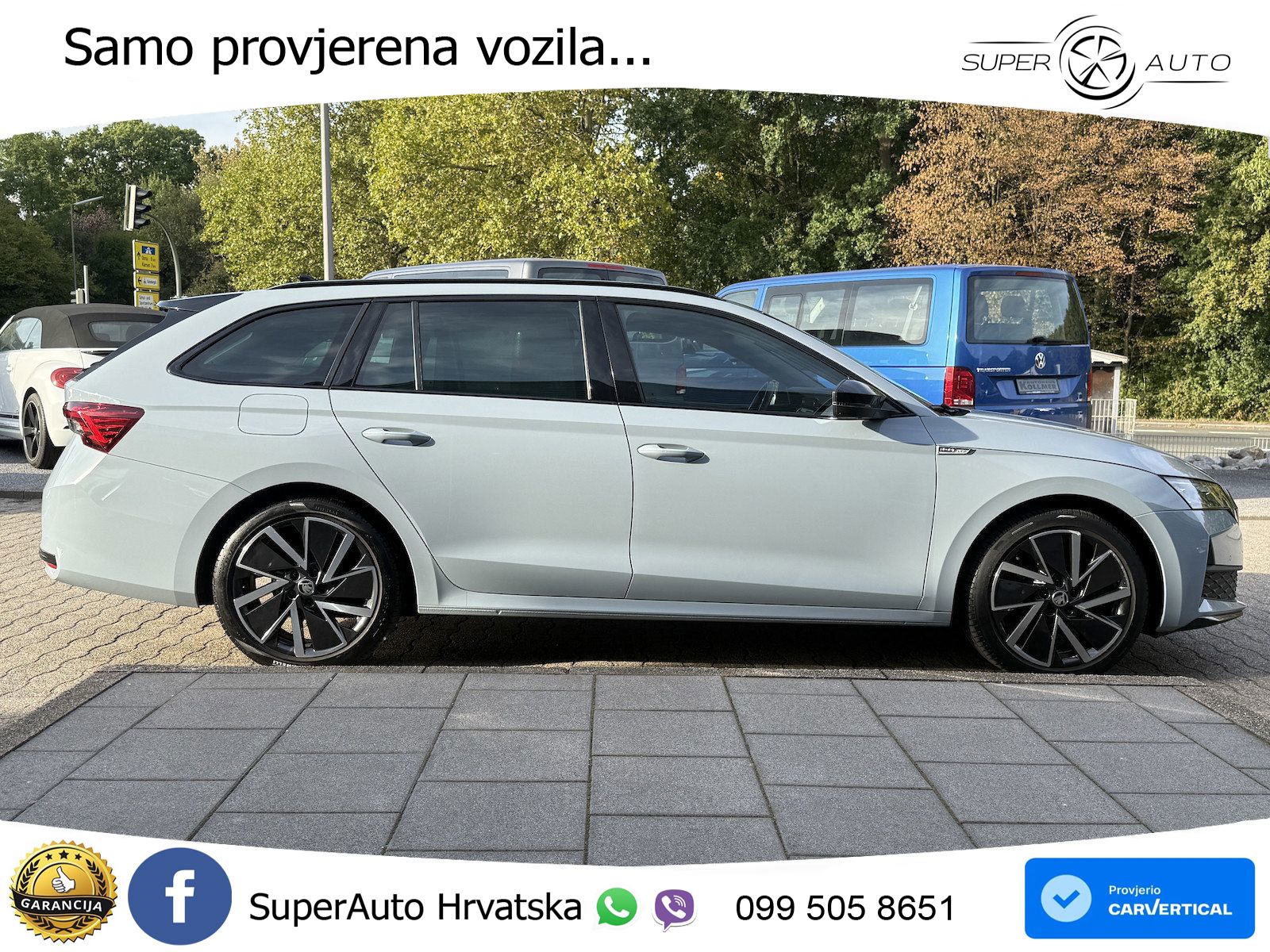 Škoda Octavia Combi 2.0 TDI (150 KS) DSG SportLine LED+GR SJED+ACC