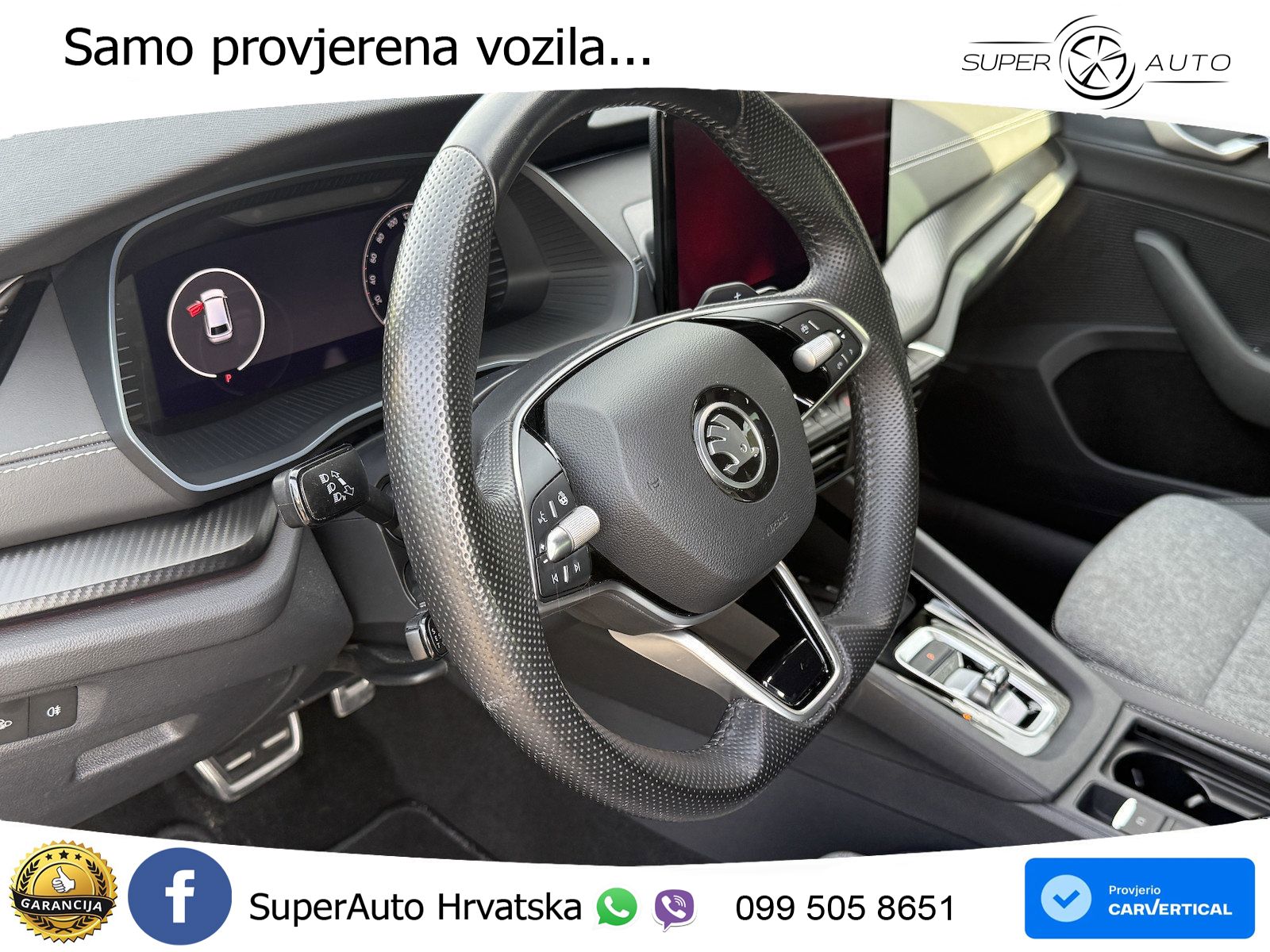 Škoda Octavia Combi 2.0 TDI (150 KS) DSG SportLine LED+GR SJED+ACC