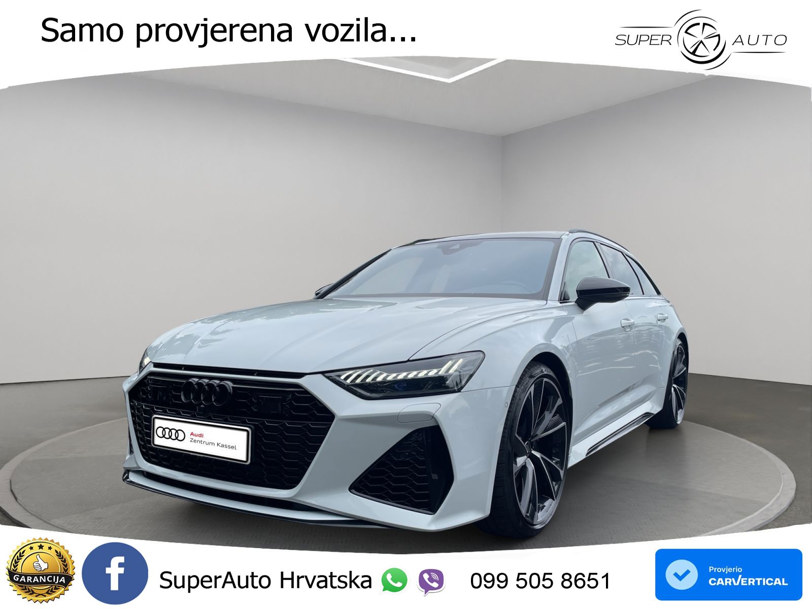 Audi RS6 Avant 4.0 TFSI V8 (600 KS) quattro Tiptronic LED+GR SJED+ACC
