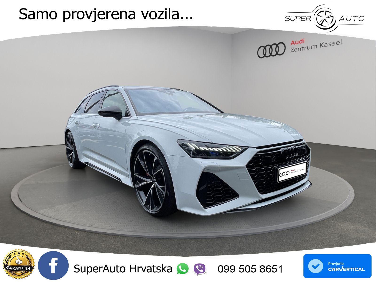 Audi RS6 Avant 4.0 TFSI V8 (600 KS) quattro Tiptronic LED+GR SJED+ACC