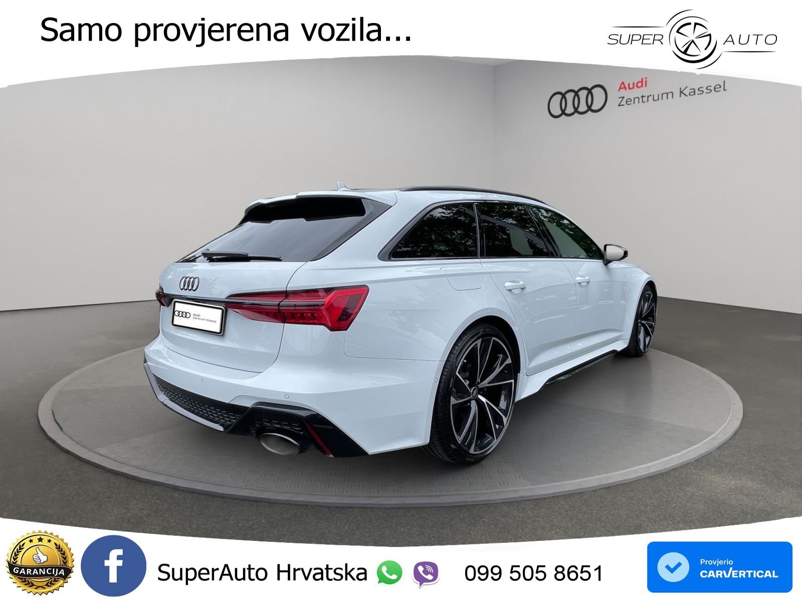 Audi RS6 Avant 4.0 TFSI V8 (600 KS) quattro Tiptronic LED+GR SJED+ACC