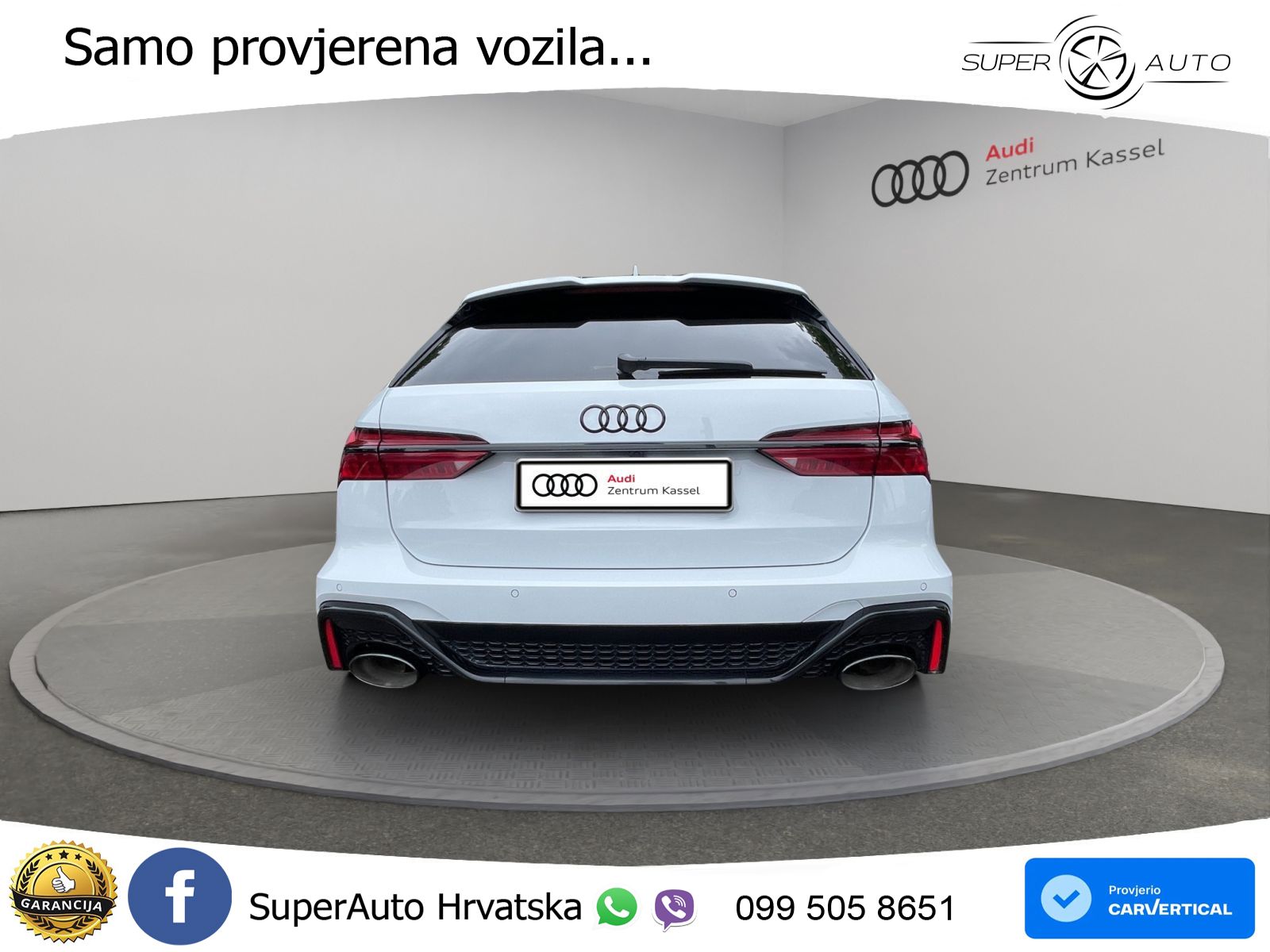 Audi RS6 Avant 4.0 TFSI V8 (600 KS) quattro Tiptronic LED+GR SJED+ACC