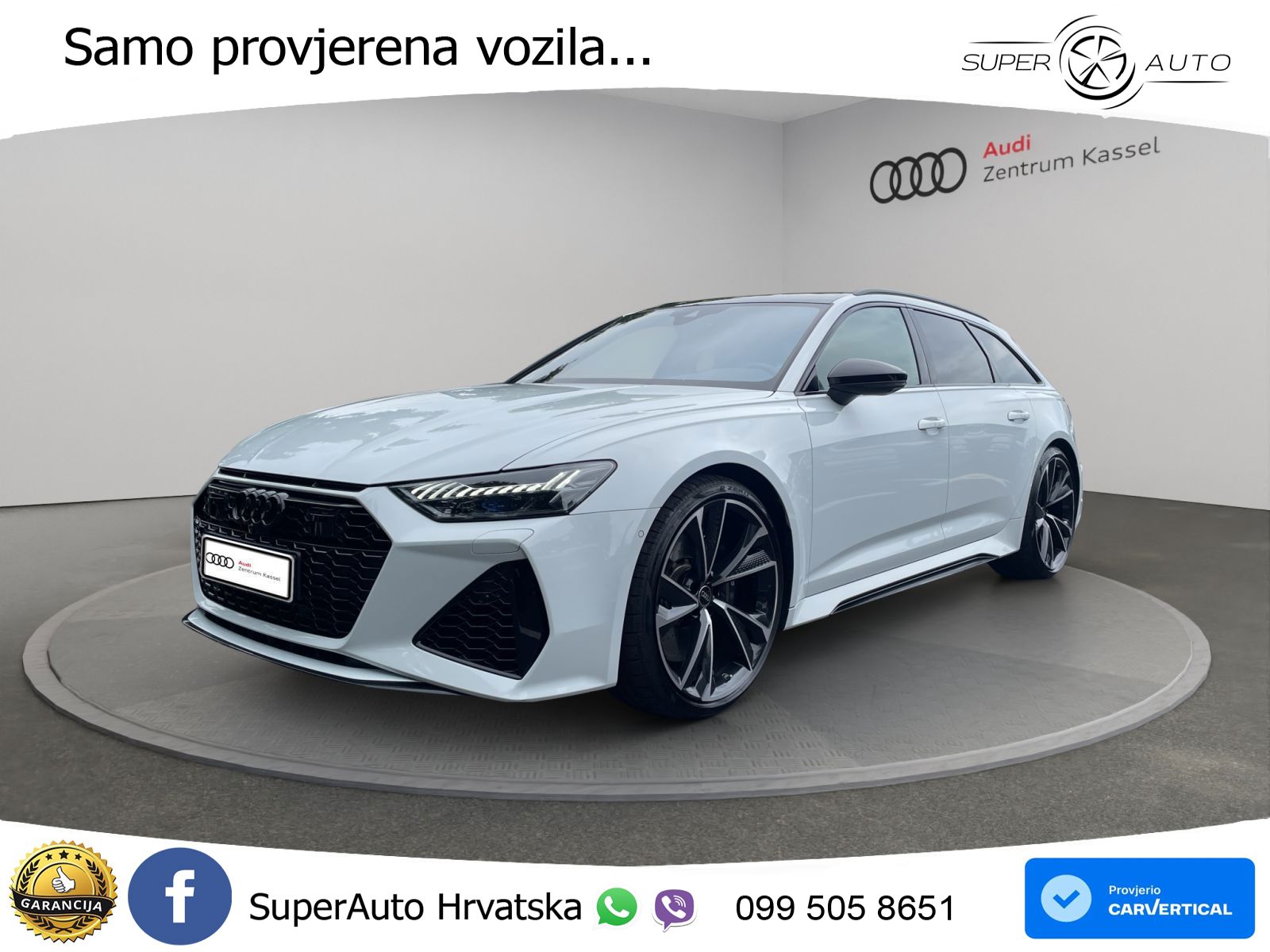 Audi RS6 Avant 4.0 TFSI V8 (600 KS) quattro Tiptronic LED+GR SJED+ACC