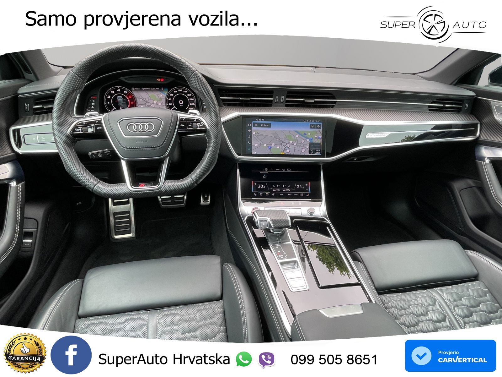 Audi RS6 Avant 4.0 TFSI V8 (600 KS) quattro Tiptronic LED+GR SJED+ACC