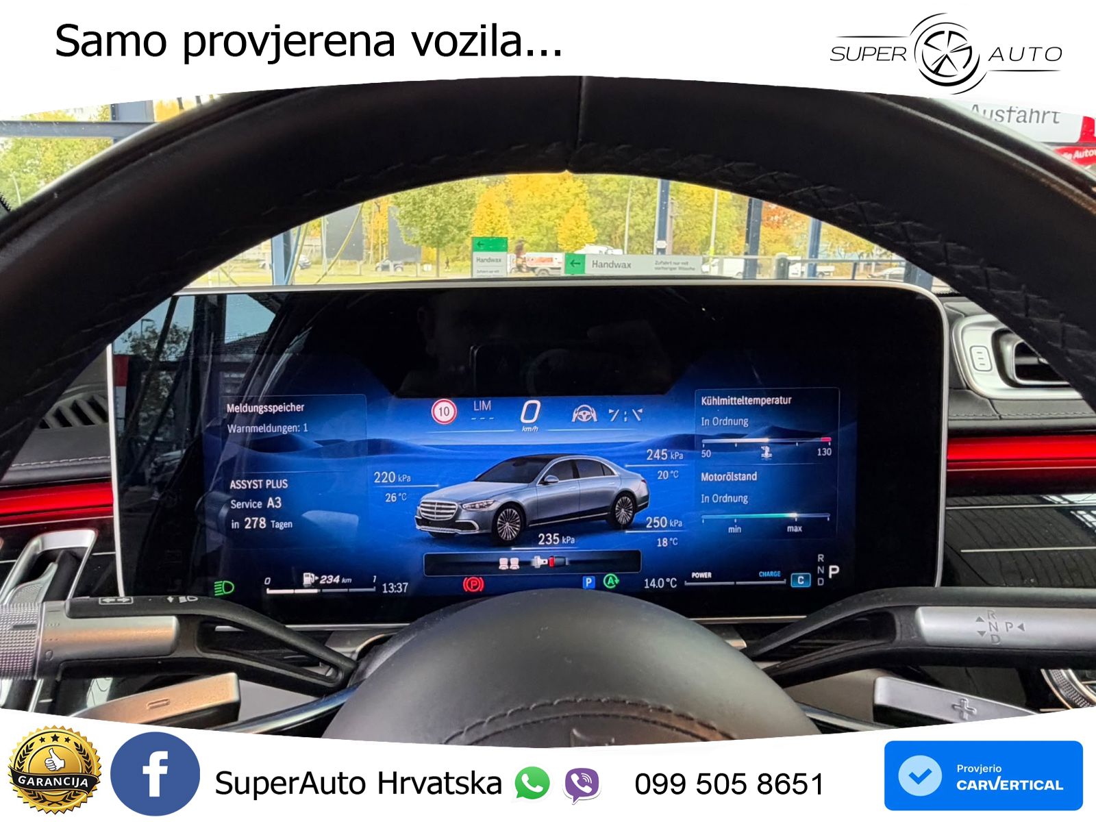 Mercedes S 500 (449 KS) EQ Boost 4MATIC 9G-TRONIC LED+GR SJED+ACC