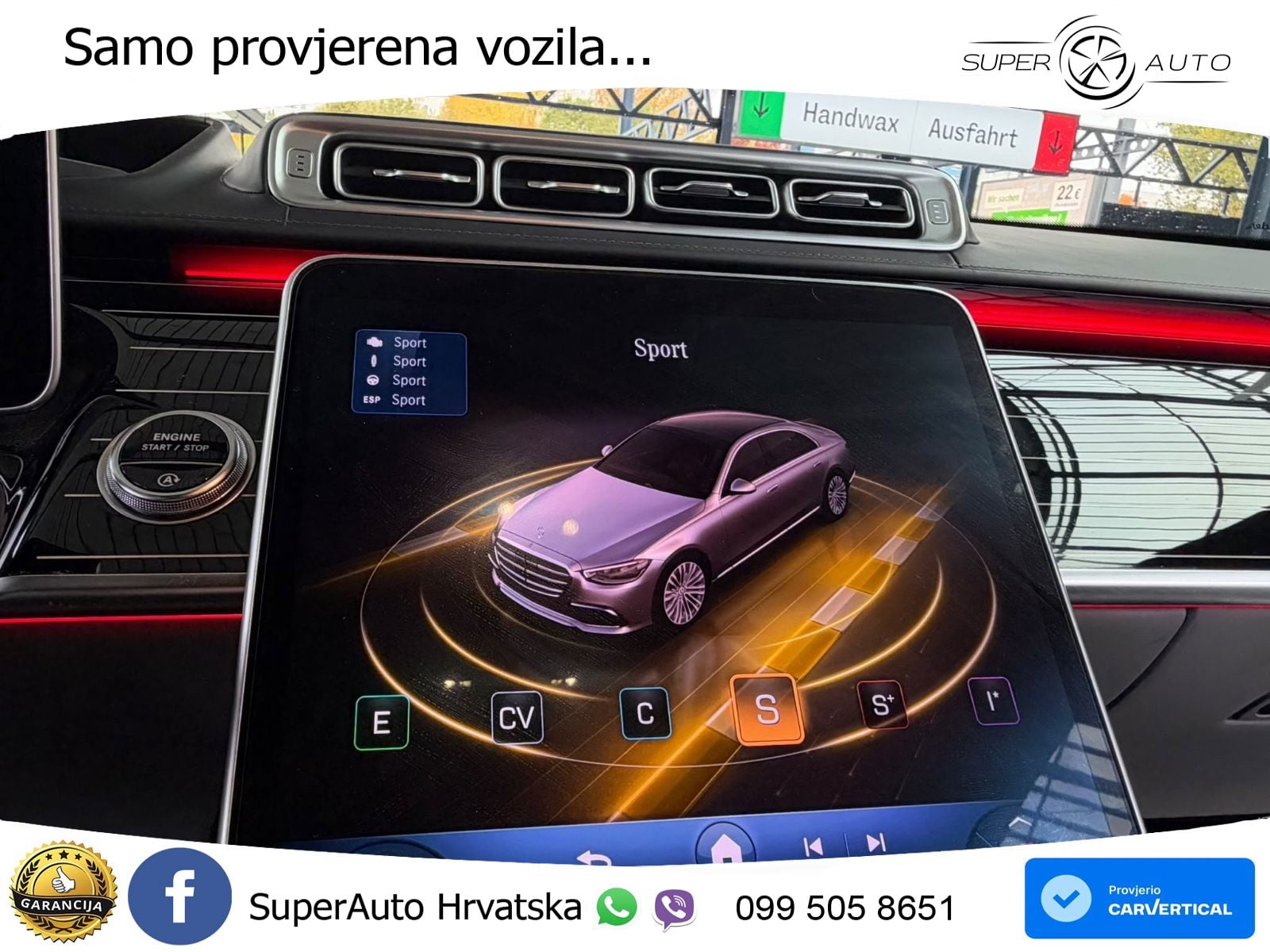 Mercedes S 500 (449 KS) EQ Boost 4MATIC 9G-TRONIC LED+GR SJED+ACC