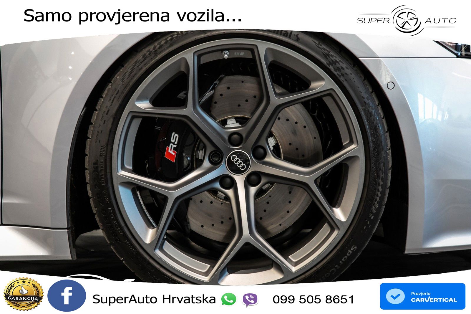 Audi RS6 Avant 4.0 TFSI V8 performance (630 KS)  quattro tiptronic