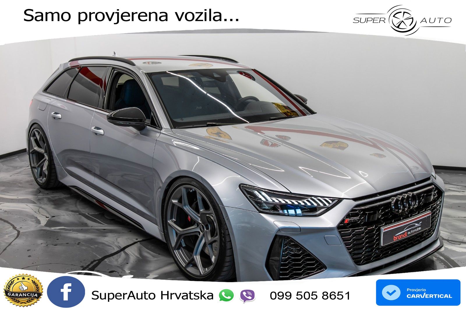 Audi RS6 Avant 4.0 TFSI V8 performance (630 KS)  quattro tiptronic