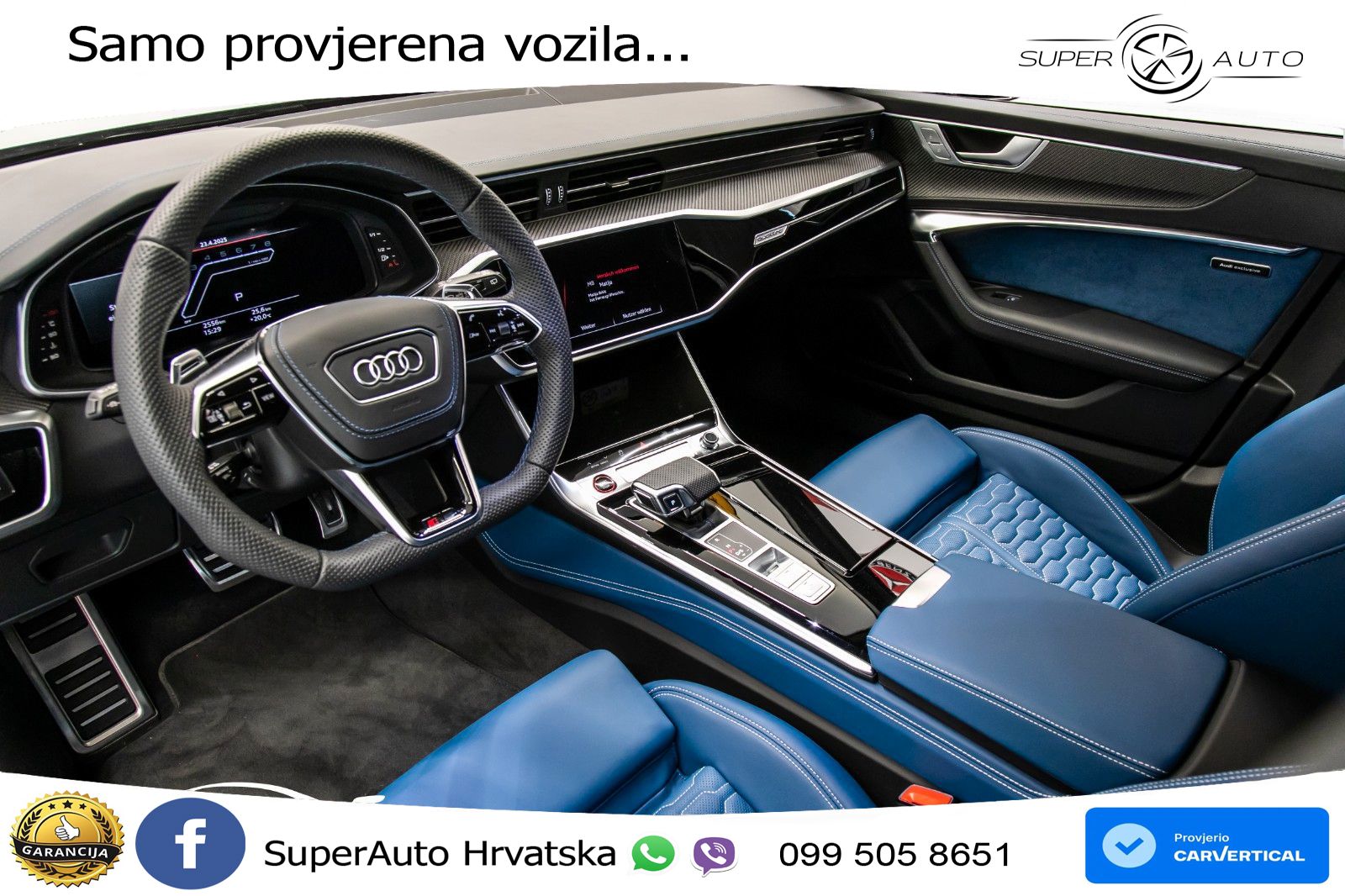 Audi RS6 Avant 4.0 TFSI V8 performance (630 KS)  quattro tiptronic