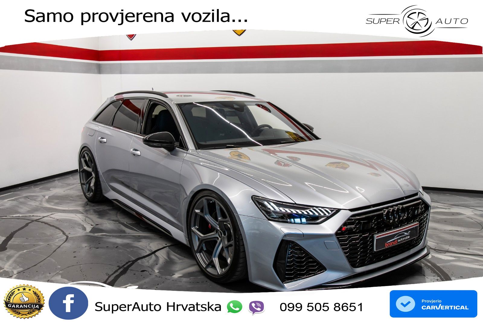 Audi RS6 Avant 4.0 TFSI V8 performance (630 KS)  quattro tiptronic
