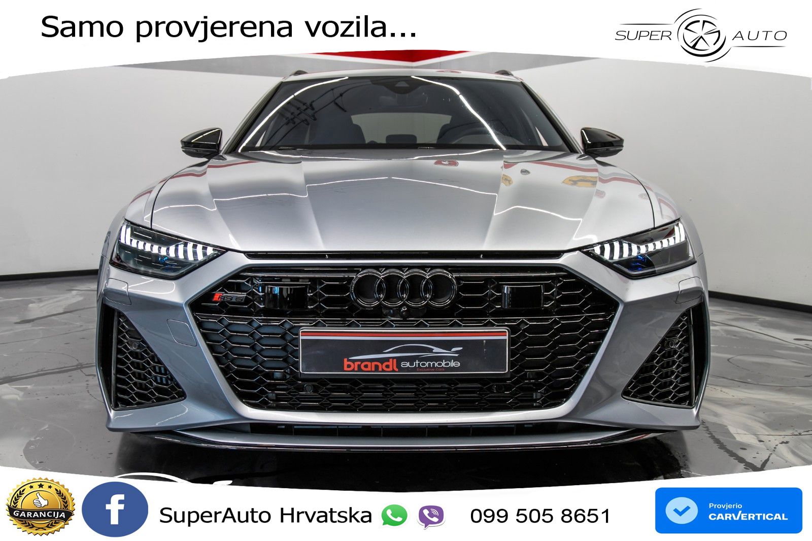 Audi RS6 Avant 4.0 TFSI V8 performance (630 KS)  quattro tiptronic