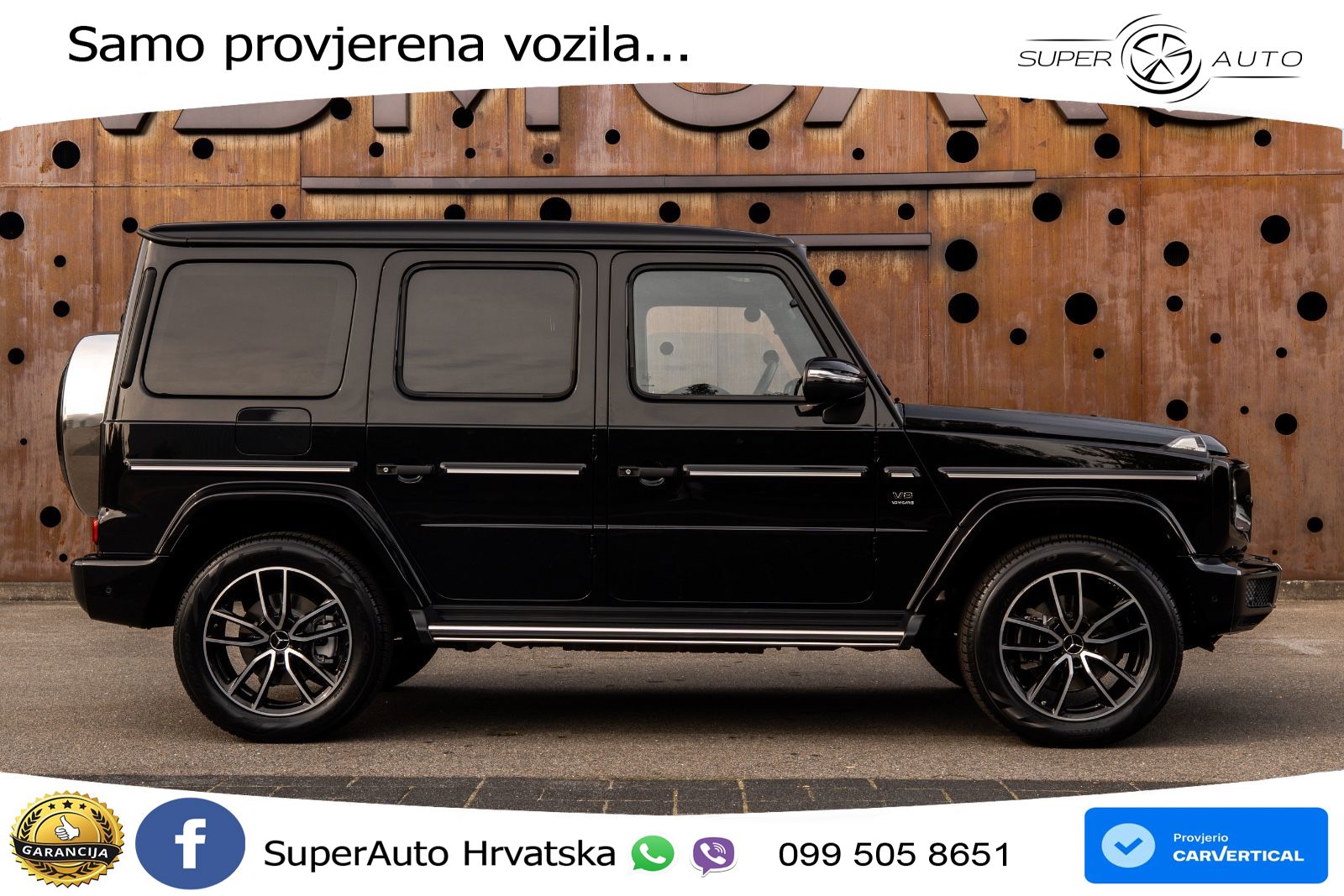 Mercedes G 500 Long V8 (422 KS) 4MATIC 9G-TRONIC AMG LED+GR SJED+ACC