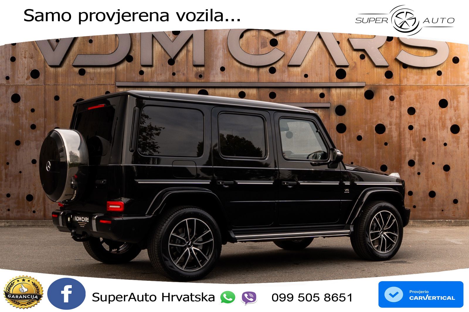 Mercedes G 500 Long V8 (422 KS) 4MATIC 9G-TRONIC AMG LED+GR SJED+ACC