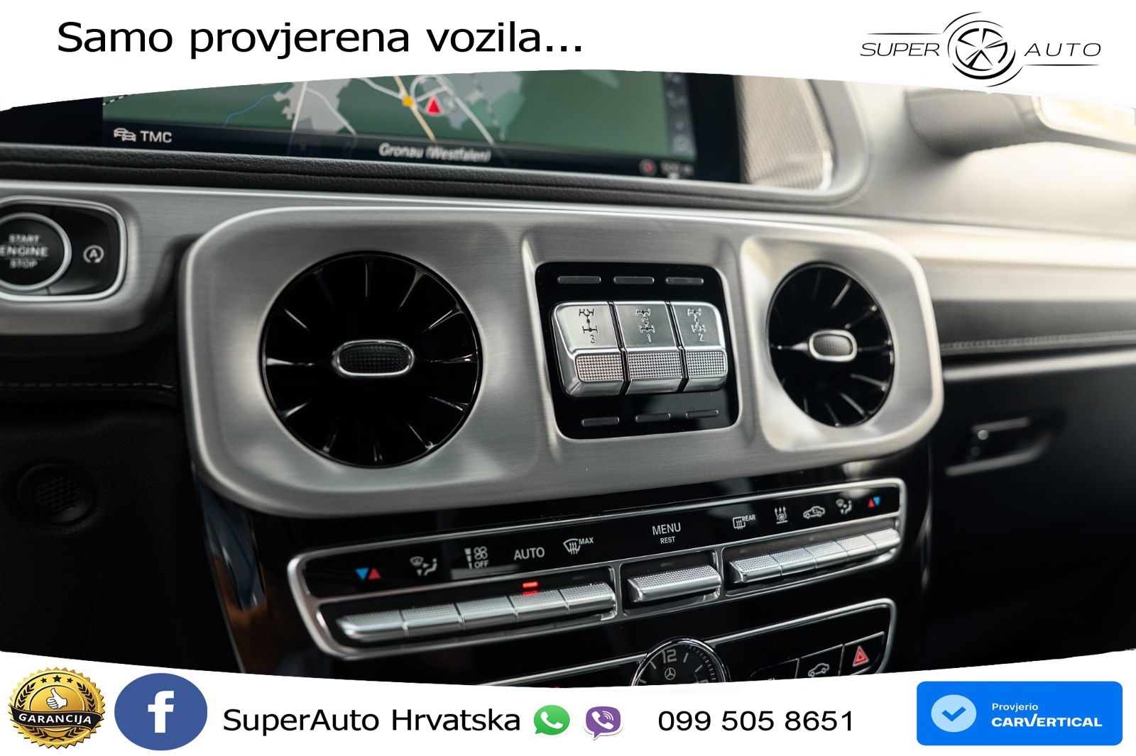 Mercedes G 500 Long V8 (422 KS) 4MATIC 9G-TRONIC AMG LED+GR SJED+ACC