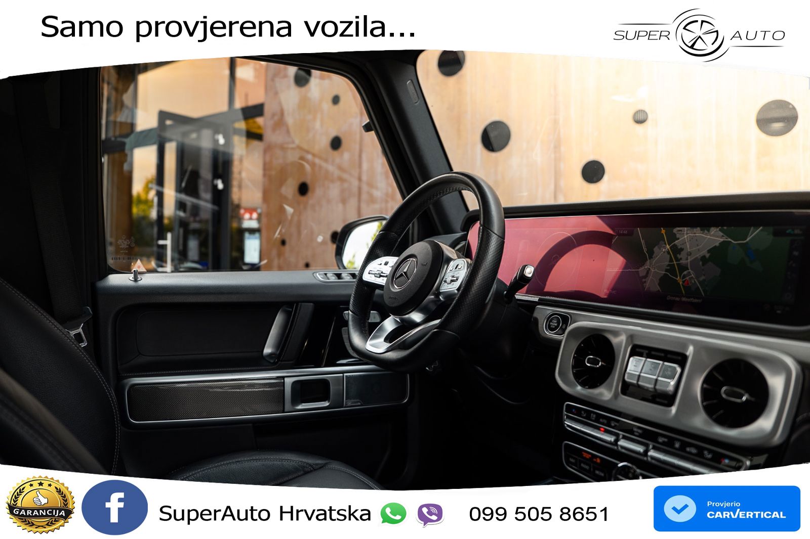 Mercedes G 500 Long V8 (422 KS) 4MATIC 9G-TRONIC AMG LED+GR SJED+ACC