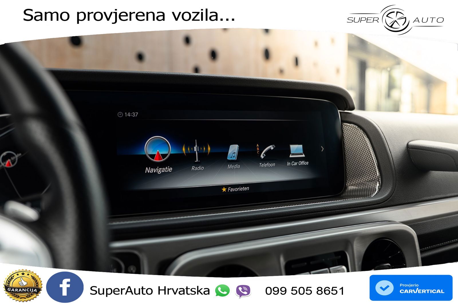 Mercedes G 500 Long V8 (422 KS) 4MATIC 9G-TRONIC AMG LED+GR SJED+ACC