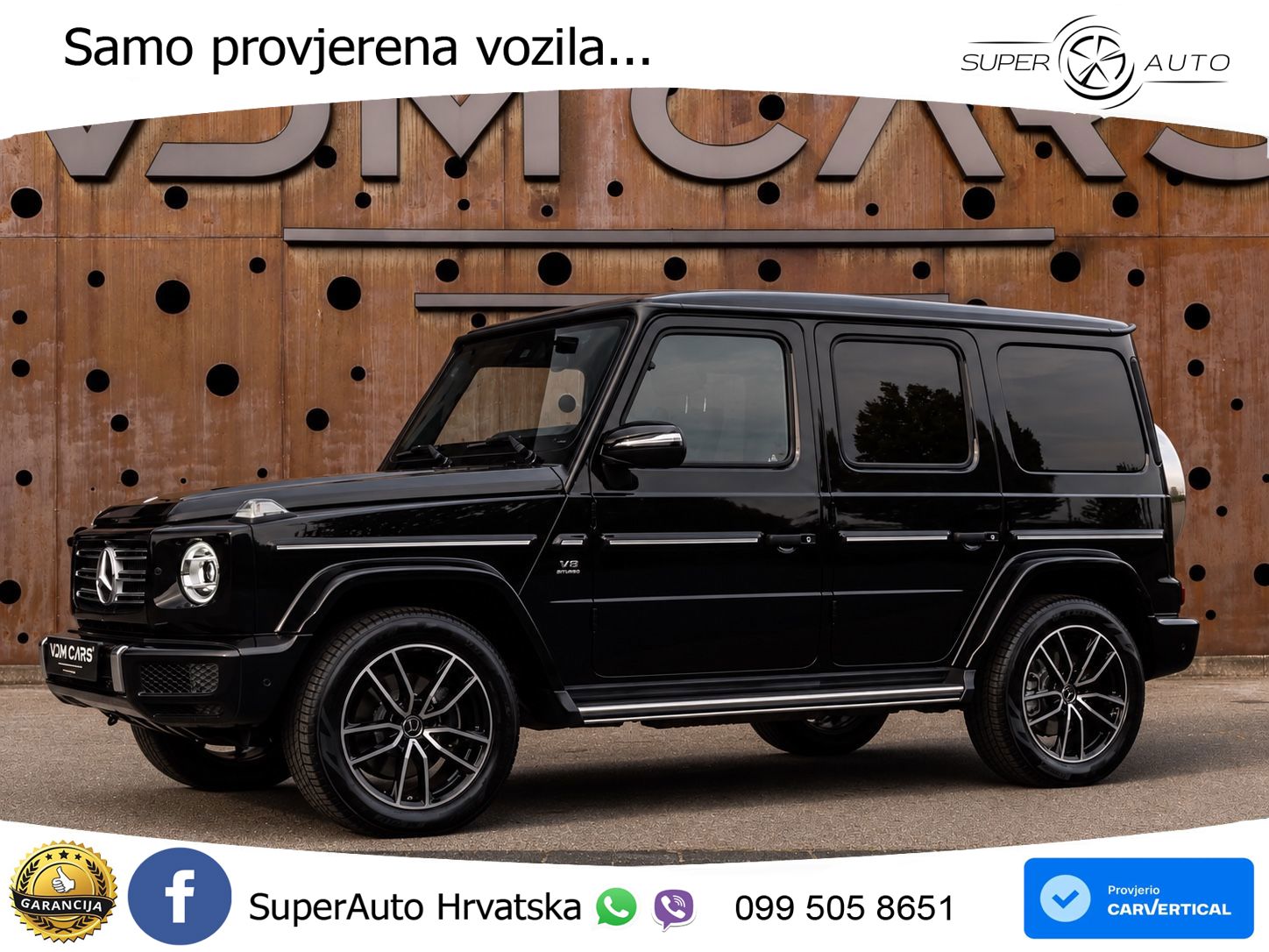 Mercedes G 500 Long V8 (422 KS) 4MATIC 9G-TRONIC AMG LED+GR SJED+ACC