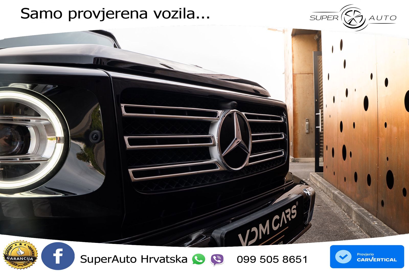 Mercedes G 500 Long V8 (422 KS) 4MATIC 9G-TRONIC AMG LED+GR SJED+ACC