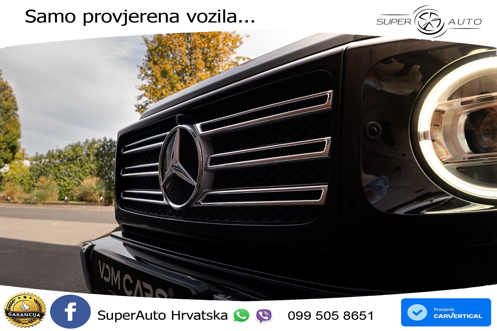 Mercedes G 500 Long V8 (422 KS) 4MATIC 9G-TRONIC AMG LED+GR SJED+ACC