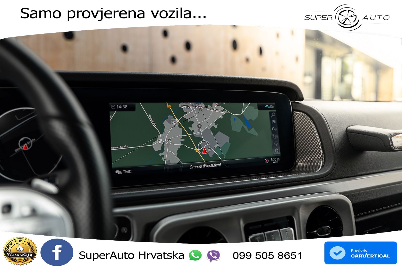 Mercedes G 500 Long V8 (422 KS) 4MATIC 9G-TRONIC AMG LED+GR SJED+ACC