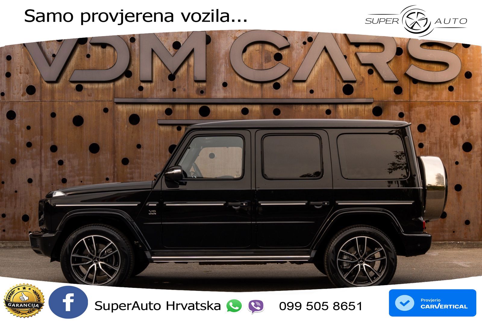 Mercedes G 500 Long V8 (422 KS) 4MATIC 9G-TRONIC AMG LED+GR SJED+ACC