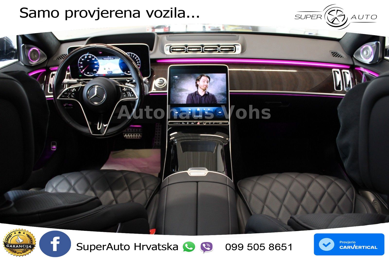 Mercedes S 580e (510 KS) 4MATIC 9G-TRONIC AMG ACC+HEAD+4xGR SJED+360+PANO