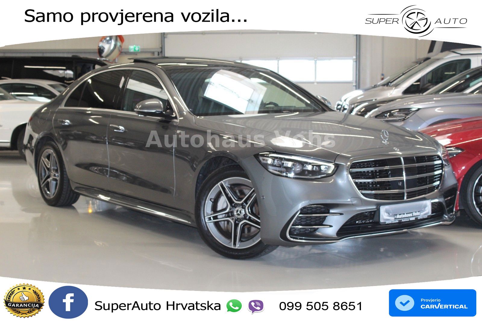 Mercedes S 580e (510 KS) 4MATIC 9G-TRONIC AMG ACC+HEAD+4xGR SJED+360+PANO