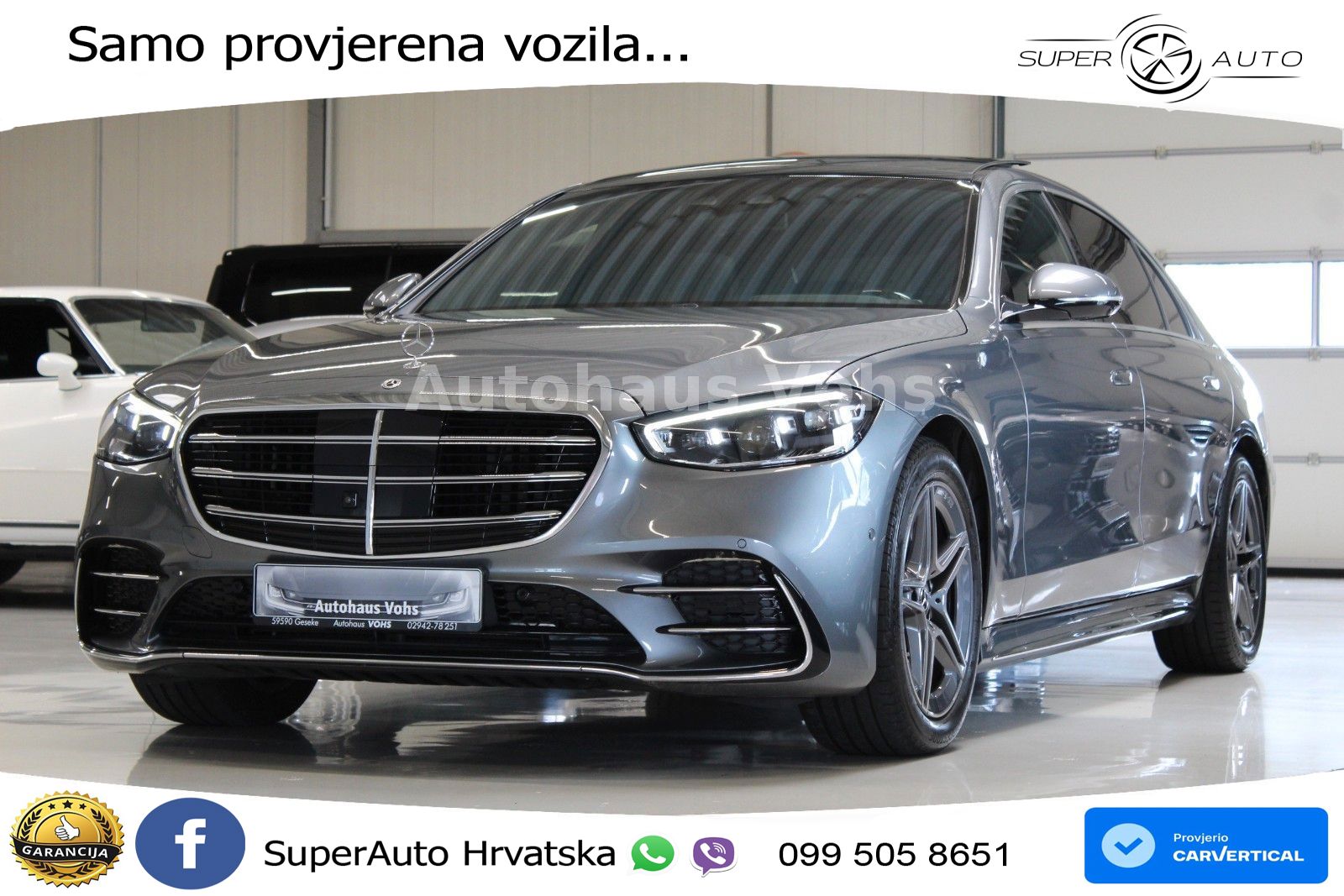Mercedes S 580e (510 KS) 4MATIC 9G-TRONIC AMG ACC+HEAD+4xGR SJED+360+PANO