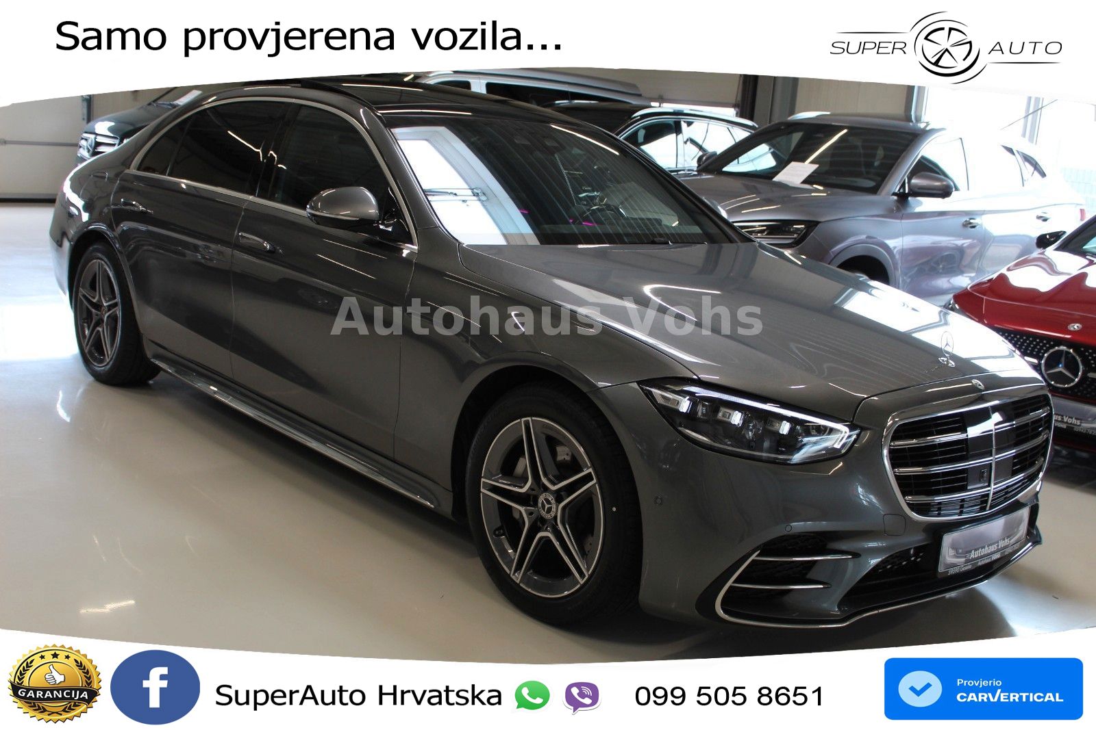 Mercedes S 580e (510 KS) 4MATIC 9G-TRONIC AMG ACC+HEAD+4xGR SJED+360+PANO